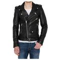 Classic Motorcycle Leather Jacket - Riders Republic UK