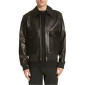 Black Lambskin Leather Jacket - Riders Republic UK