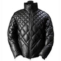 Handmade Puffer Biker Jacket - Riders Republic UK
