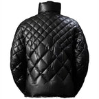 Handmade Puffer Biker Jacket - Riders Republic UK
