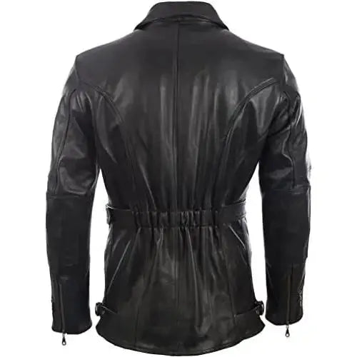 Mens Leather Motorbike Jacket - Riders Republic UK