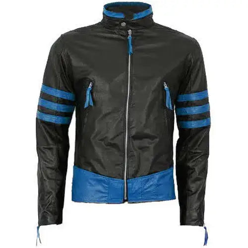 Genuine Leather Biker Jacket - Riders Republic UK