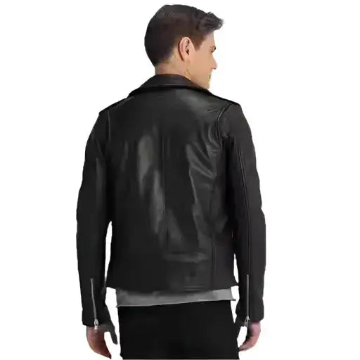 Mens Black Perfecto Biker Jacket - Riders Republic UK