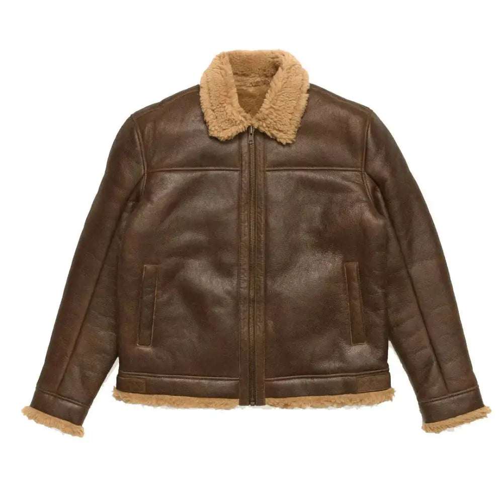 Leather Aviator Jacket - Riders Republic UK