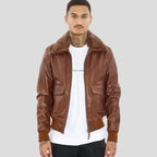 Buffalo Leather Motorcycle Jacket - Riders Republic UK