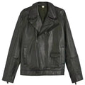 Mens Classic Carve Leather Biker Jacket - Riders Republic UK