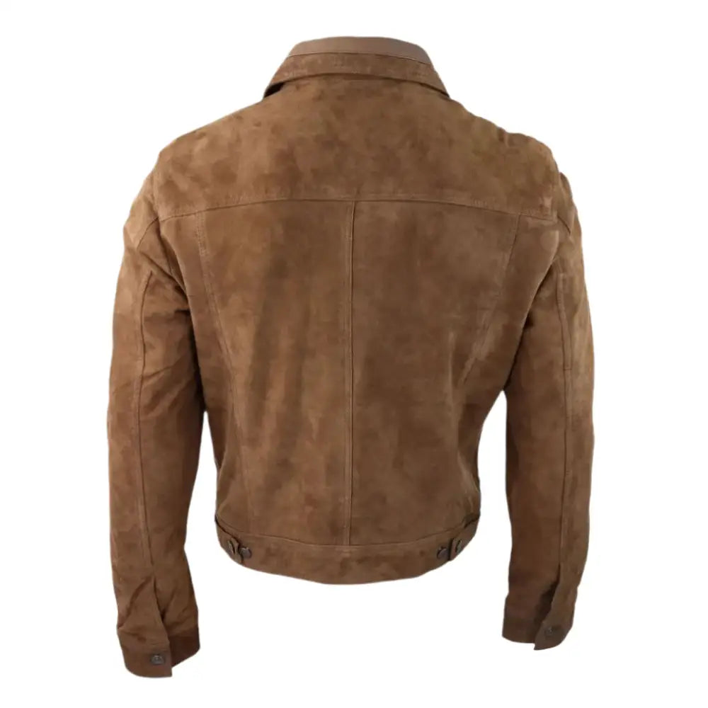 Mens Vintage Suede Biker Jacket - Riders Republic UK