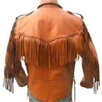 Mens Cowboy Western Leather Jacket - Riders Republic UK