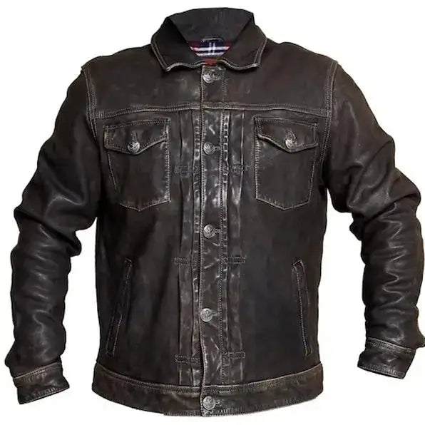 Handmade Garment Wash Trucker Jacket - Riders Republic UK