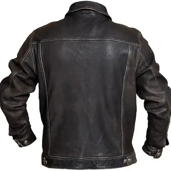 Handmade Garment Wash Trucker Jacket - Riders Republic UK