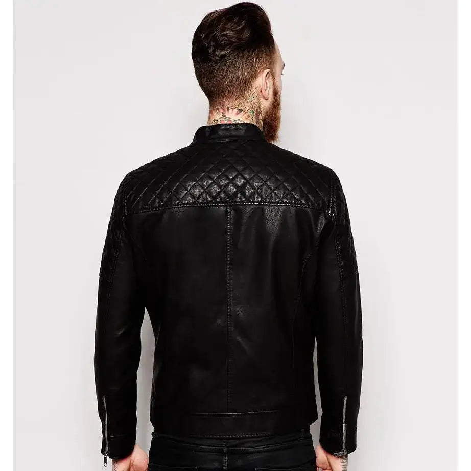 New Leather Biker Jacket - Riders Republic UK