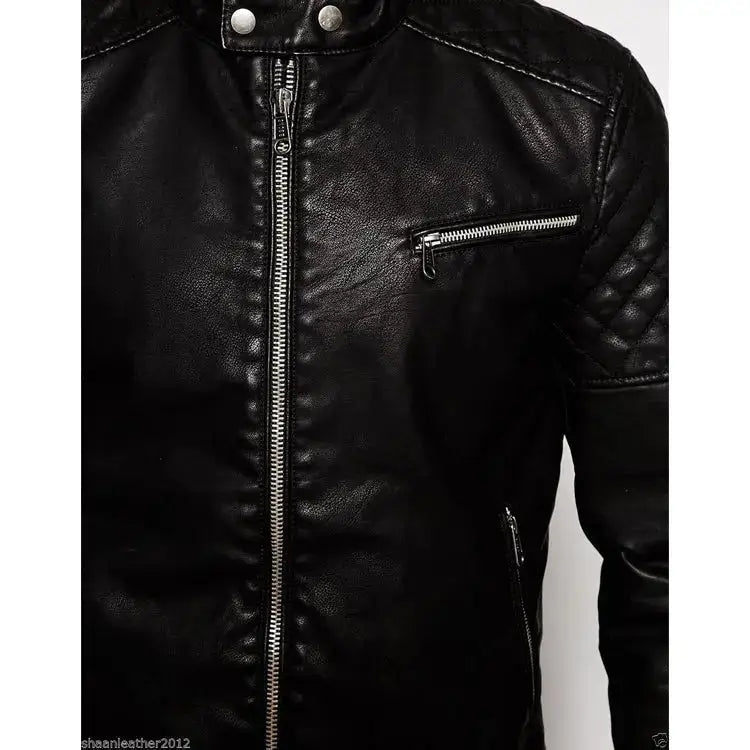 New Leather Biker Jacket - Riders Republic UK