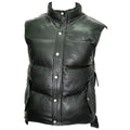 Mens Leather Gilets Body Warmer Waistcoat - Riders Republic UK