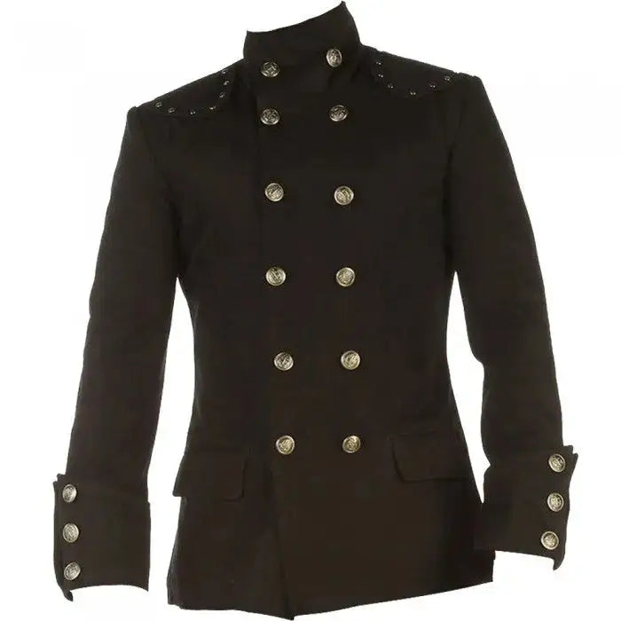 Mens Gothic Military Jacket - Riders Republic UK