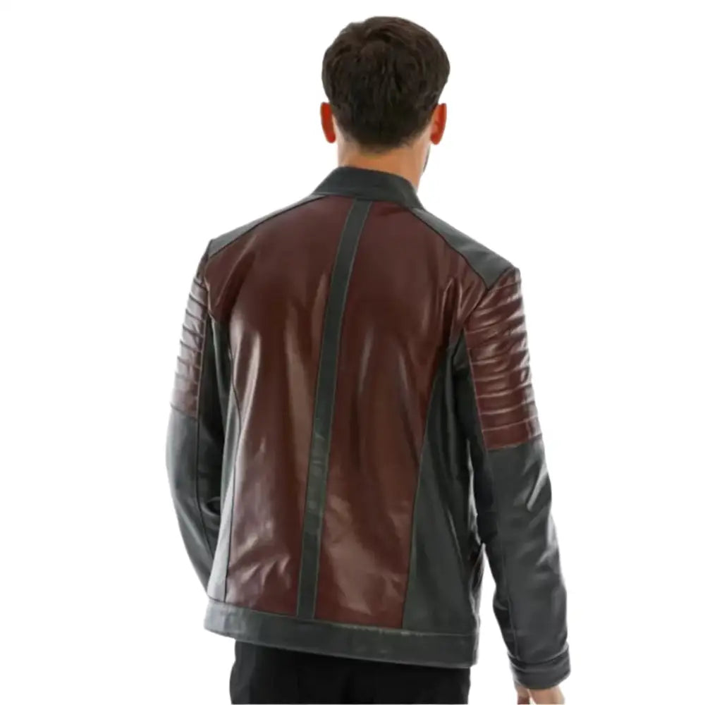 Mens Lamb Leather Winter Biker Jacket - Riders Republic UK