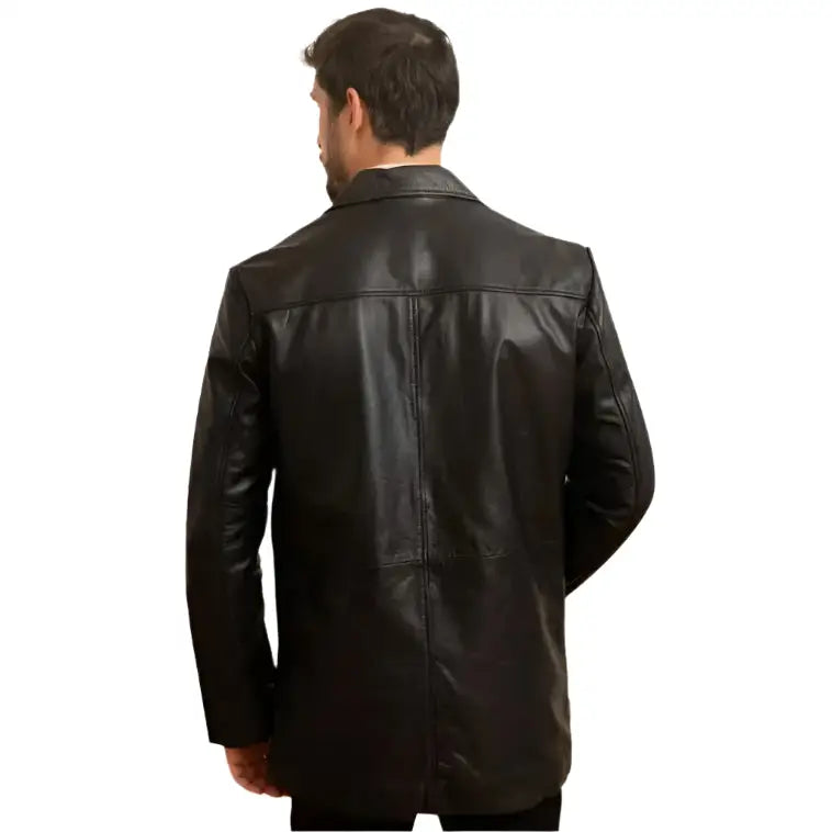 Mens Lambskin Jacket Blazer - Riders Republic UK