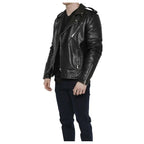 Mens Motorcycle Fashion Leather Jacket - Riders Republic UK