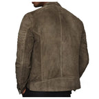Men’s Suede Motorcycle Rider Jacket - Riders Republic UK
