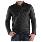 Mens Vintage Leather Motorcycle Bomber Jacket - Riders Republic UK