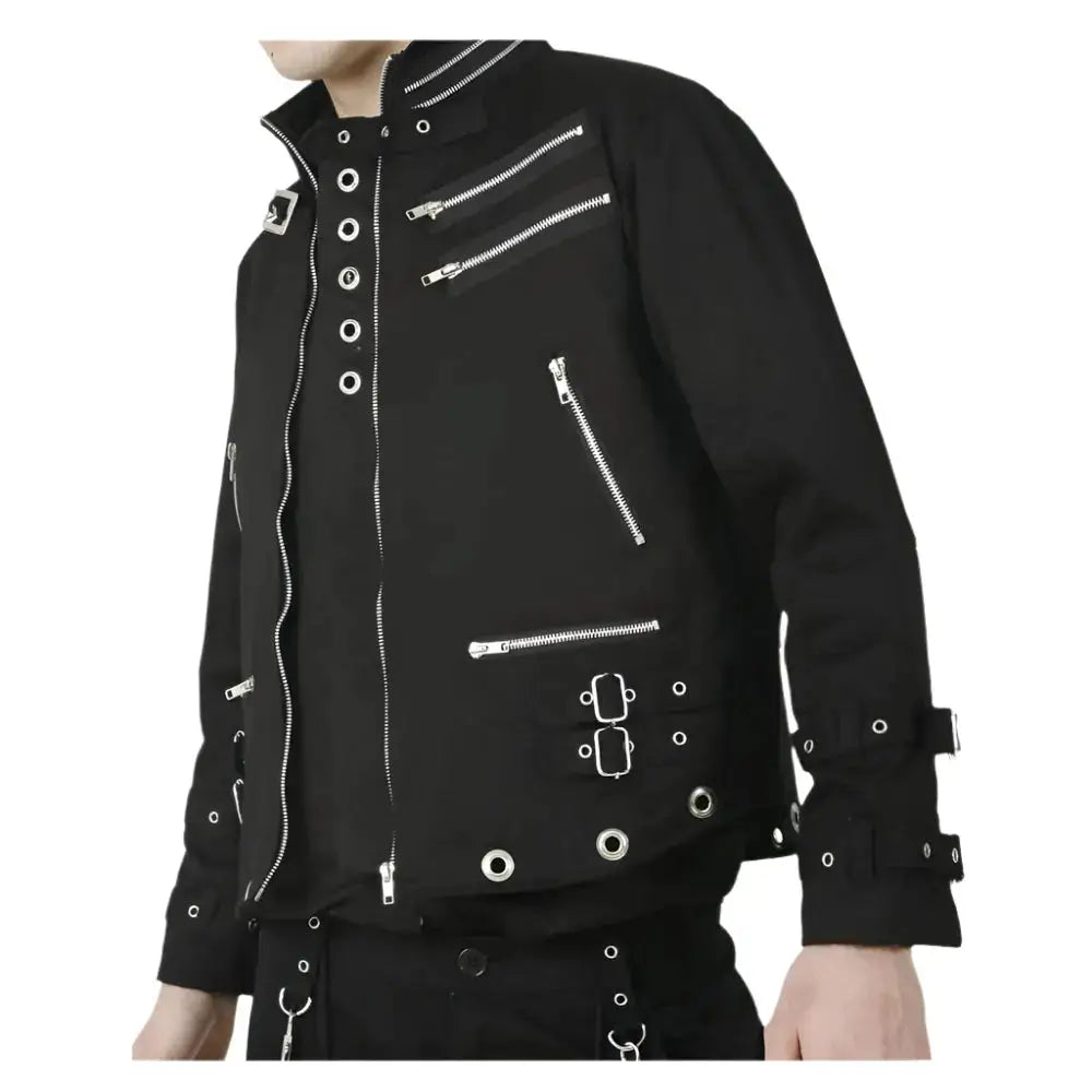Men’s Eyelet Goth Jacket - Riders Republic UK