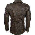 Mens Genuine Leather Motorbike Jacket - Riders Republic UK