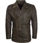 Mens Genuine Leather Motorbike Jacket - Riders Republic UK