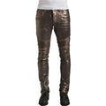 Mens Rogue Leather Pants Dark Brown - Riders Republic UK