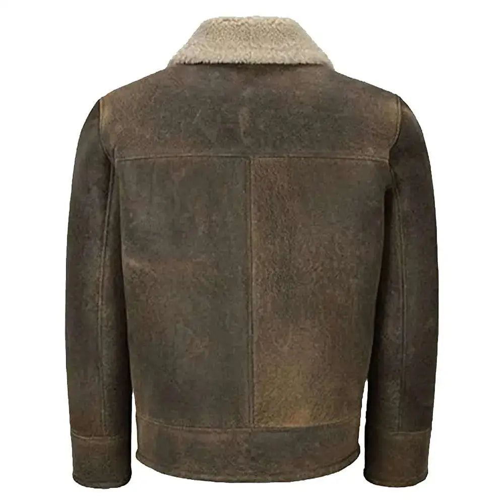 Genuine Leather RAF Flying Bomber Jacket - Riders Republic UK