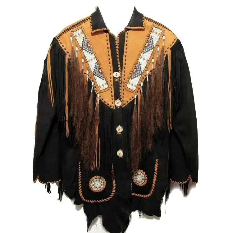 Mens Suede Western Jacket - Riders Republic UK