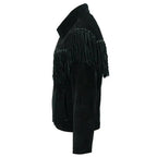 Mens Suede Leather Western Jacket - Riders Republic UK