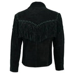 Mens Suede Leather Western Jacket - Riders Republic UK