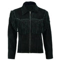 Mens Suede Leather Western Jacket - Riders Republic UK