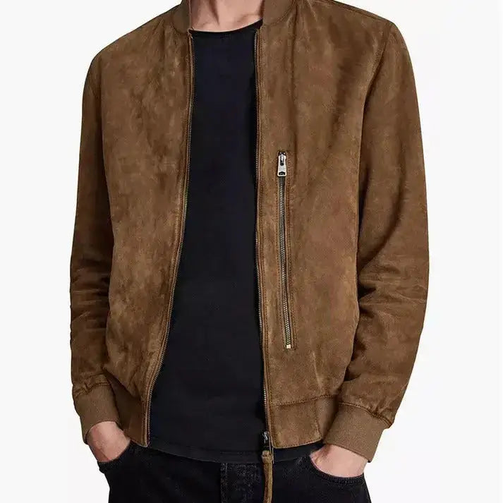 Made Leather Bomber Jacket - Riders Republic UK