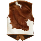 Mens Cowhide Western Vest - Riders Republic UK