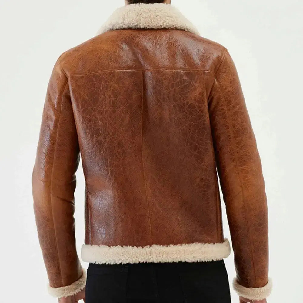 Mens B3 Shearling Bomber Jacket - Riders Republic UK