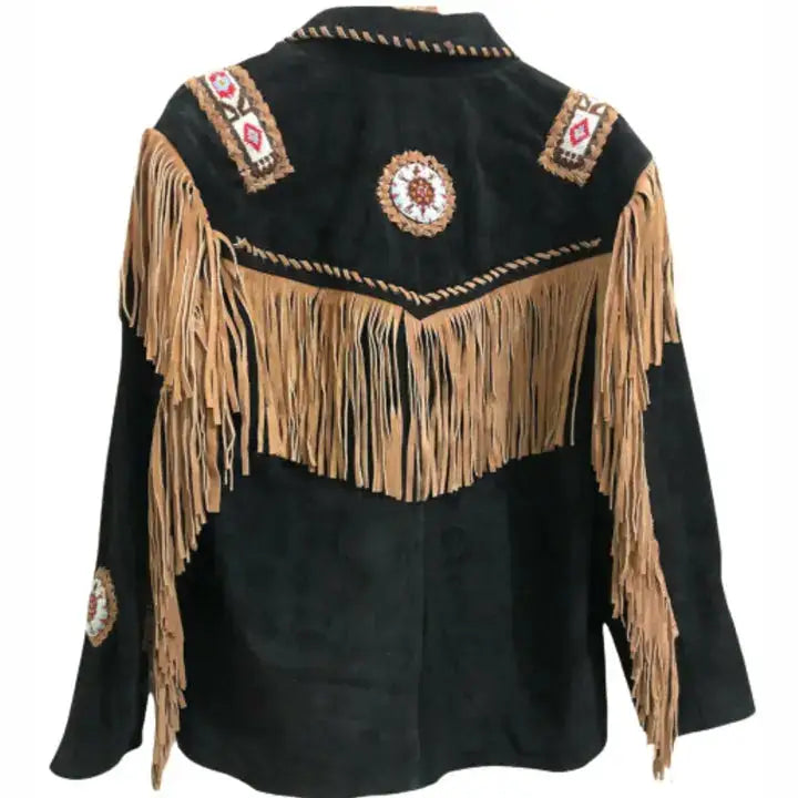 Premium Suede Western Jacket - Riders Republic UK