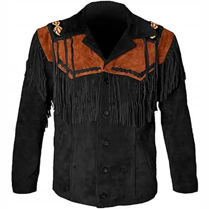 Premium Suede Western Jacket - Riders Republic UK