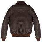 Mens Wing Collar Leather Bomber Jacket - Riders Republic UK