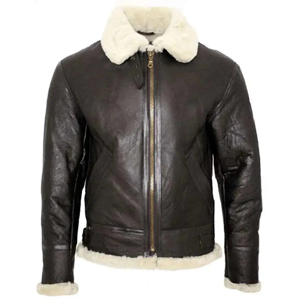 World War II Infinity Aviator Leather Jacket - Riders Republic UK
