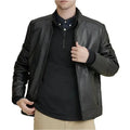 Mens Moto Biker Leather Jacket - Riders Republic UK