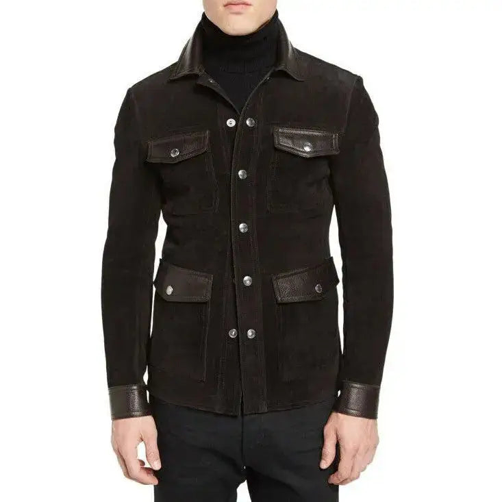 Lambskin Leather Biker Jacket - Riders Republic UK