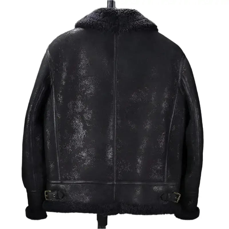 Mens Premium Shearling B3 Bomber Jacket - Riders Republic UK