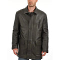 Premium Lambskin Leather Car Coat - Riders Republic UK