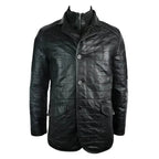 Mens Quilted Leather Celebrity Blazer - Riders Republic UK