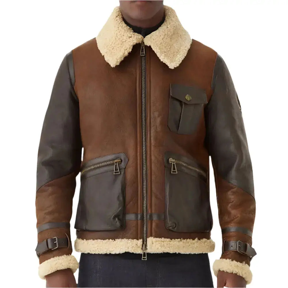 Sam Heughan Aviator Jacket - Riders Republic UK