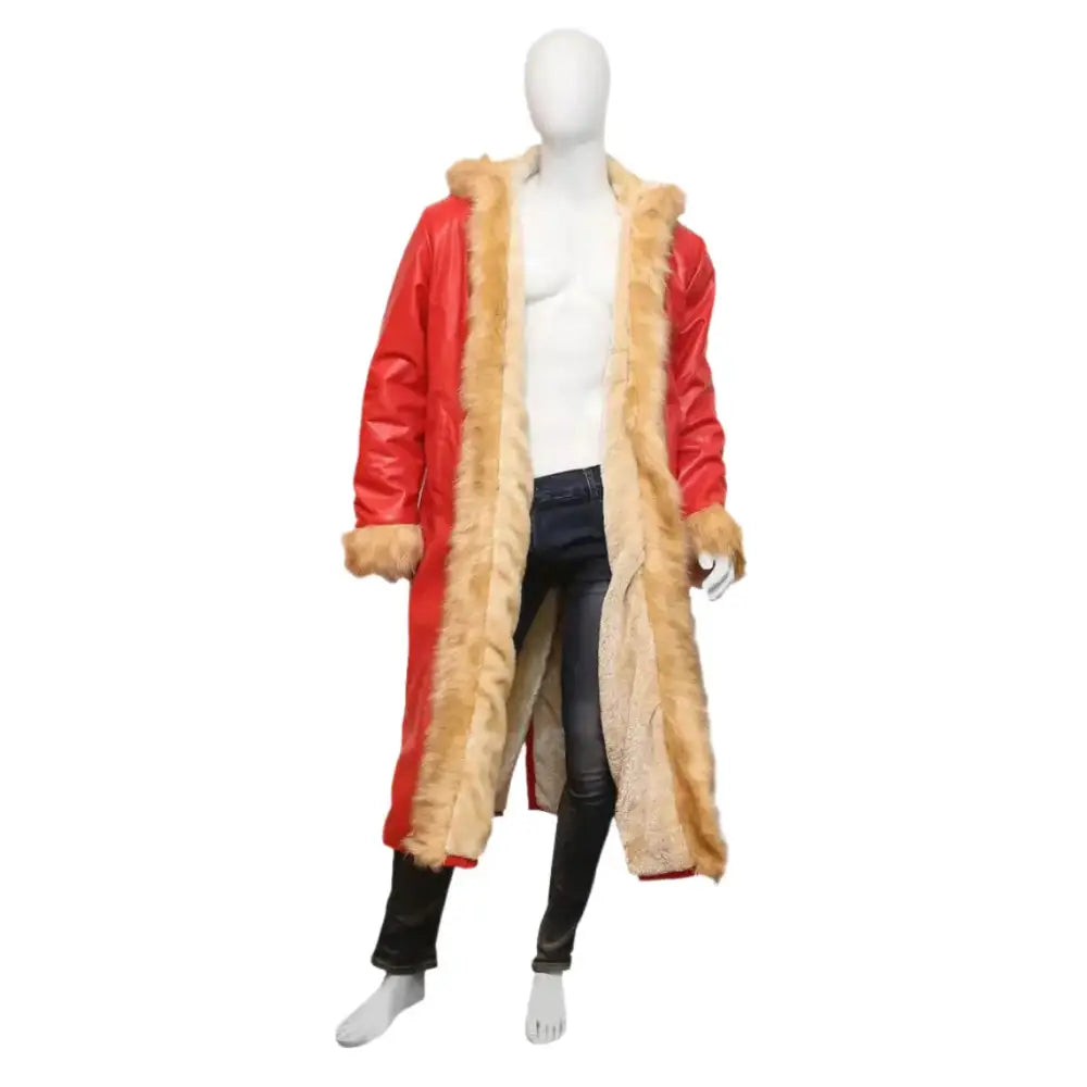 Santa Claus Shearling Fur Coat - Riders Republic UK