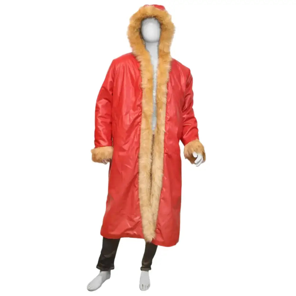 Santa Claus Shearling Fur Coat - Riders Republic UK