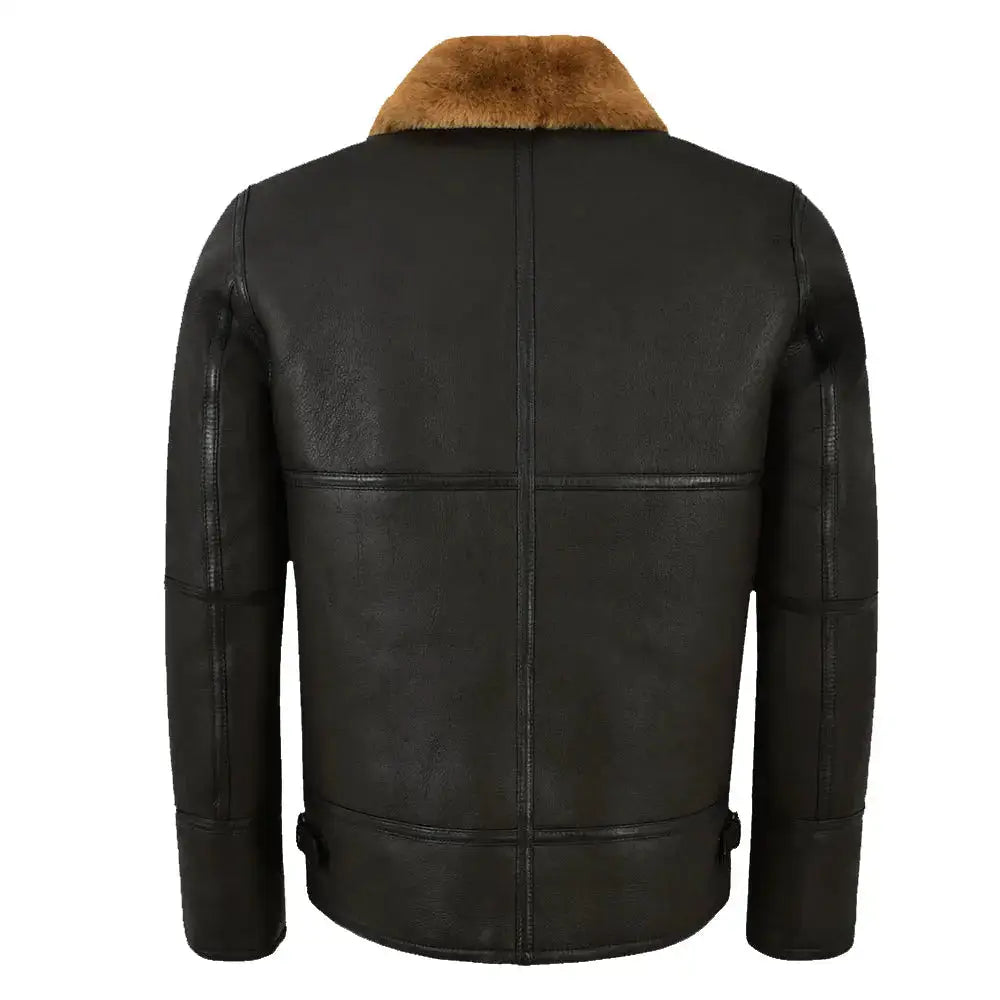 Mens Shearling Aviator Jacket - Riders Republic UK