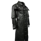 Steampunk Vampire Leather Duster Coat - Riders Republic UK