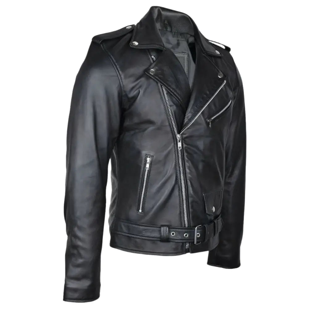 Tan Brown Black Fashion Jacket - Riders Republic UK